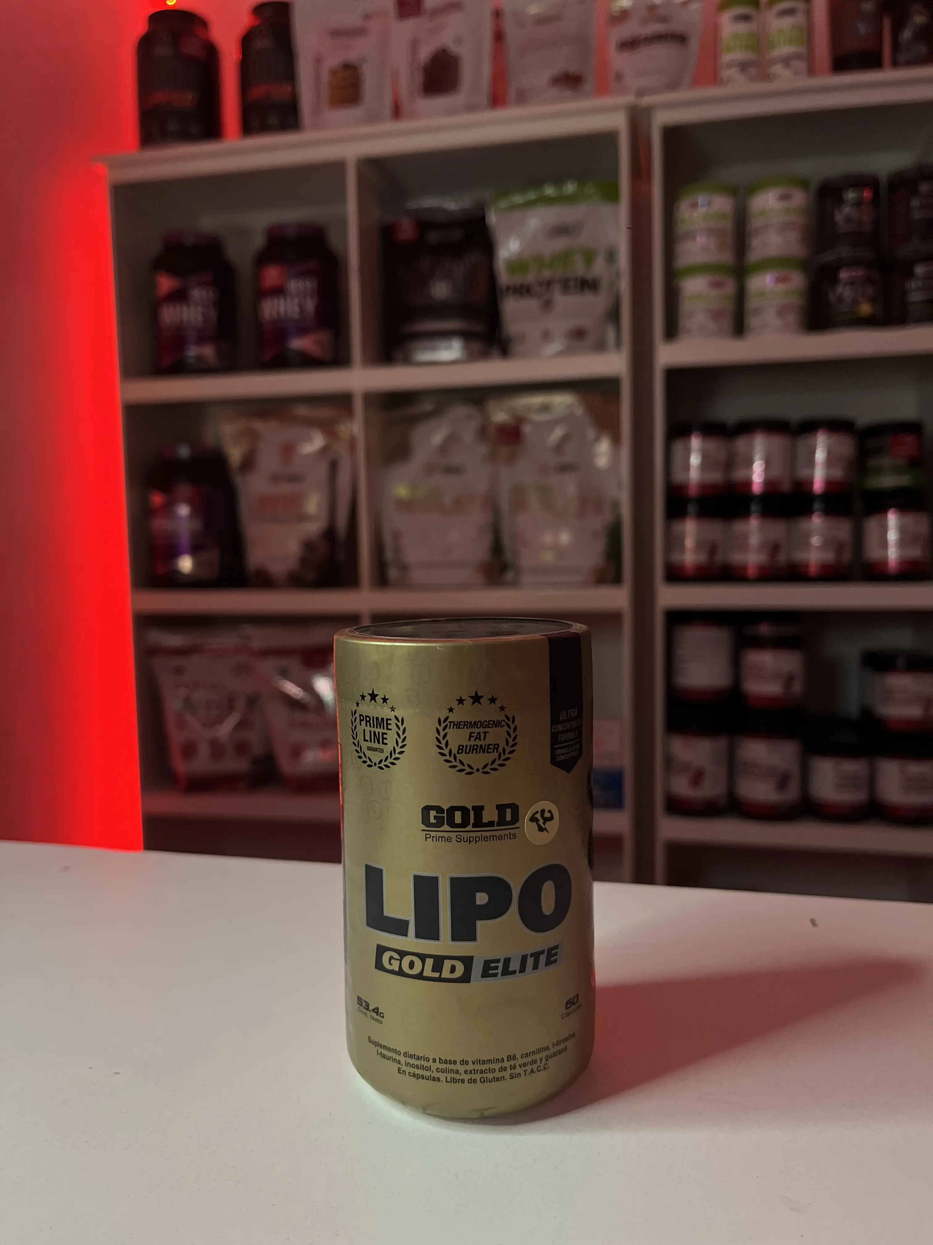 QUEMADOR DE GRASA GOLD 60caps