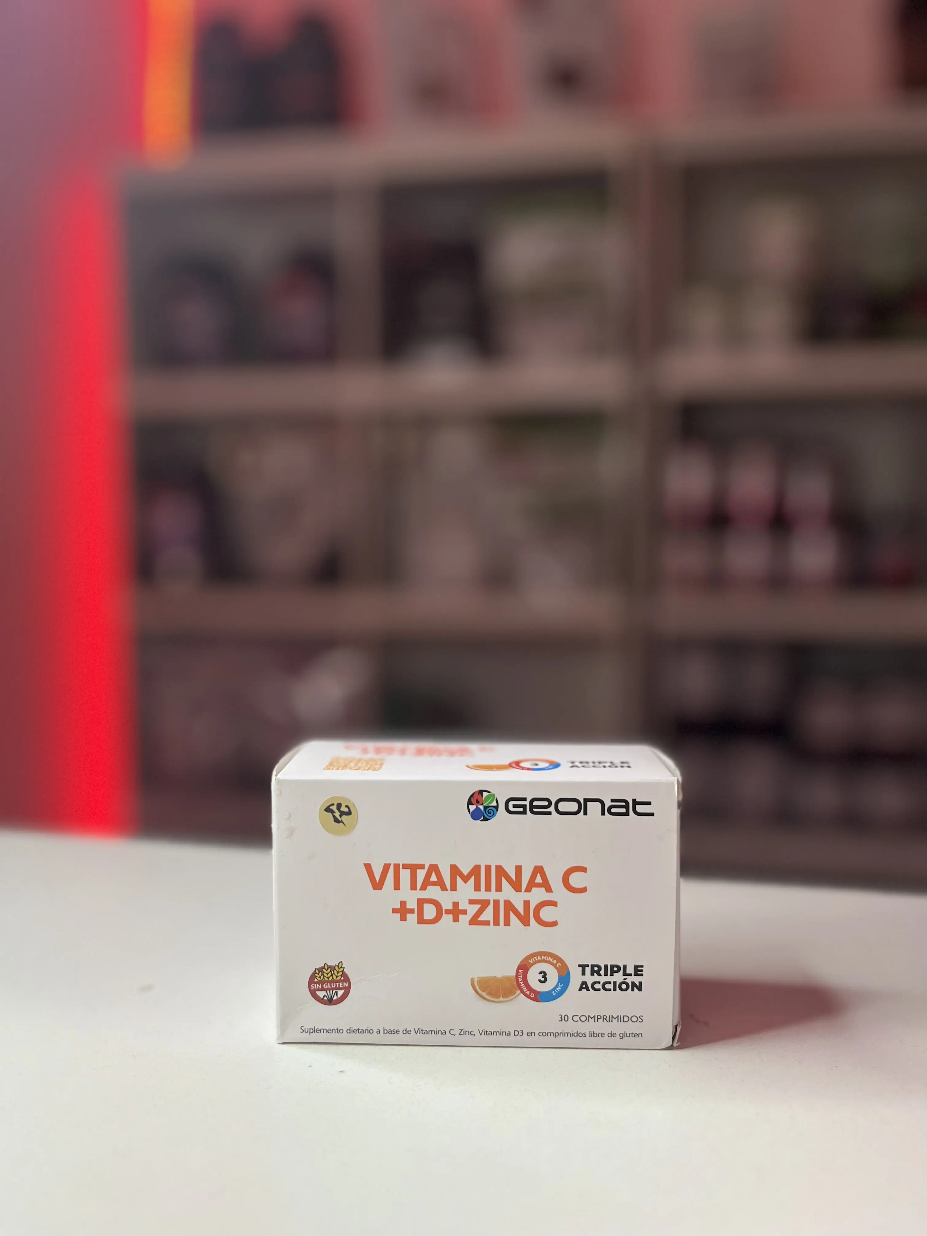 Vitamina C Triple accion geonat 30caps