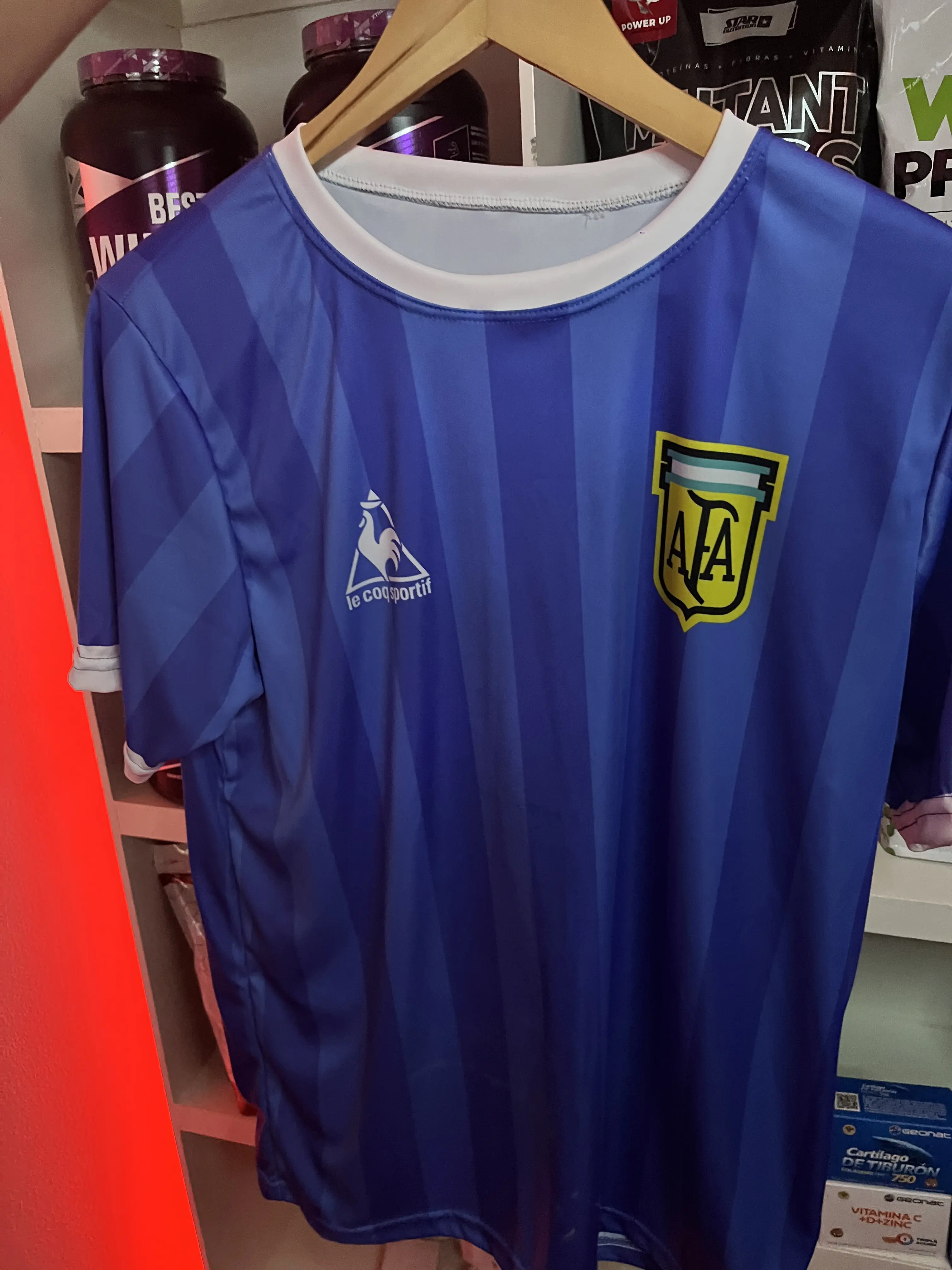 Remera Argentina Suplente 86