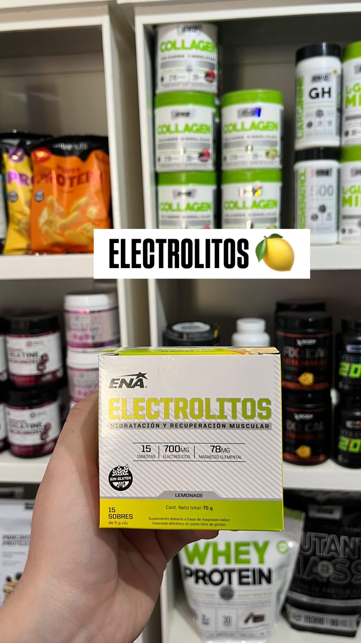 Electrolitos 15u ENA
